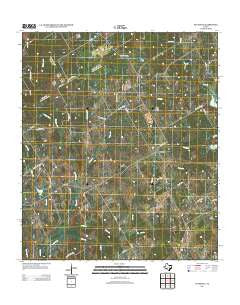 Petteway Texas Historical topographic map, 1:24000 scale, 7.5 X 7.5 Minute, Year 2013