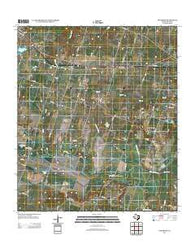 Pettibone Texas Historical topographic map, 1:24000 scale, 7.5 X 7.5 Minute, Year 2013