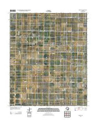 Pettit Texas Historical topographic map, 1:24000 scale, 7.5 X 7.5 Minute, Year 2012