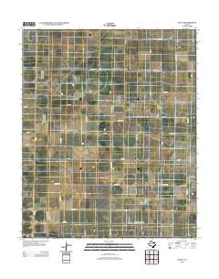 Pettit Texas Historical topographic map, 1:24000 scale, 7.5 X 7.5 Minute, Year 2012