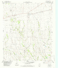 Petty Texas Historical topographic map, 1:24000 scale, 7.5 X 7.5 Minute, Year 1984