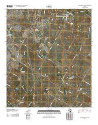 Pflugerville East Texas Historical topographic map, 1:24000 scale, 7.5 X 7.5 Minute, Year 2010