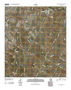 Pflugerville East Texas Historical topographic map, 1:24000 scale, 7.5 X 7.5 Minute, Year 2010