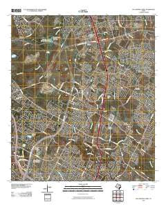 Pflugerville West Texas Historical topographic map, 1:24000 scale, 7.5 X 7.5 Minute, Year 2010