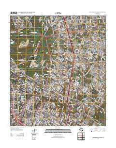 Pflugerville West Texas Historical topographic map, 1:24000 scale, 7.5 X 7.5 Minute, Year 2013