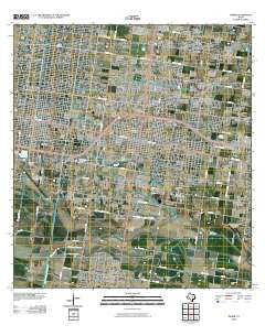 Pharr Texas Historical topographic map, 1:24000 scale, 7.5 X 7.5 Minute, Year 2010