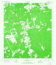 Phelps Texas Historical topographic map, 1:24000 scale, 7.5 X 7.5 Minute, Year 1960