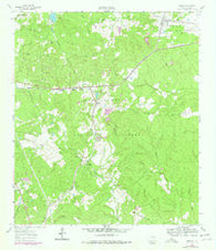Phelps Texas Historical topographic map, 1:24000 scale, 7.5 X 7.5 Minute, Year 1960