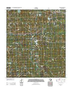 Phelps Texas Historical topographic map, 1:24000 scale, 7.5 X 7.5 Minute, Year 2013