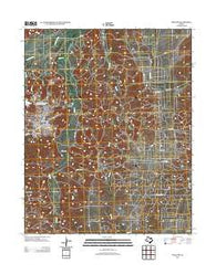 Phillips Texas Historical topographic map, 1:24000 scale, 7.5 X 7.5 Minute, Year 2013