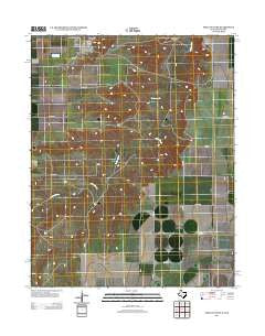 Phillips Camp Texas Historical topographic map, 1:24000 scale, 7.5 X 7.5 Minute, Year 2012