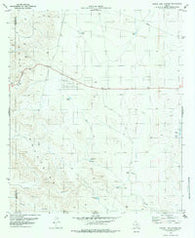 Phone Line Canyon Texas Historical topographic map, 1:24000 scale, 7.5 X 7.5 Minute, Year 1979