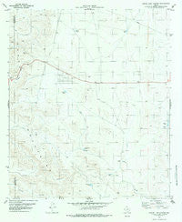 Phone Line Canyon Texas Historical topographic map, 1:24000 scale, 7.5 X 7.5 Minute, Year 1979