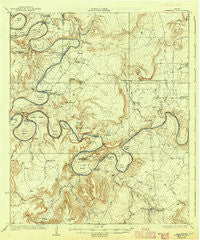 Pickwick Texas Historical topographic map, 1:62500 scale, 15 X 15 Minute, Year 1927