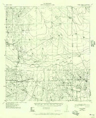 Piedra Creek Texas Historical topographic map, 1:62500 scale, 15 X 15 Minute, Year 1956