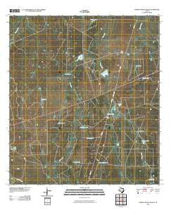 Piedra Parada Ranch Texas Historical topographic map, 1:24000 scale, 7.5 X 7.5 Minute, Year 2010