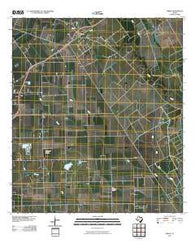 Pierce Texas Historical topographic map, 1:24000 scale, 7.5 X 7.5 Minute, Year 2010