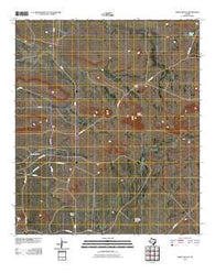 Pierce Ranch Texas Historical topographic map, 1:24000 scale, 7.5 X 7.5 Minute, Year 2010