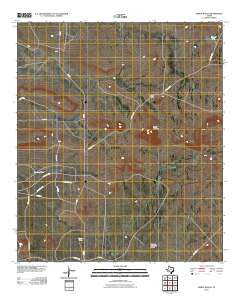 Pierce Ranch Texas Historical topographic map, 1:24000 scale, 7.5 X 7.5 Minute, Year 2010