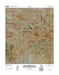 Pierce Ranch Texas Historical topographic map, 1:24000 scale, 7.5 X 7.5 Minute, Year 2012