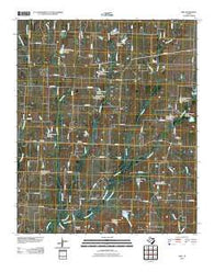 Pike Texas Historical topographic map, 1:24000 scale, 7.5 X 7.5 Minute, Year 2010