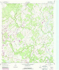 Pilgrim Texas Historical topographic map, 1:24000 scale, 7.5 X 7.5 Minute, Year 1961