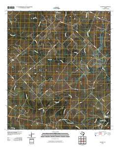 Pilgrim Texas Historical topographic map, 1:24000 scale, 7.5 X 7.5 Minute, Year 2010