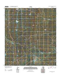 Piloncillo Hill Texas Historical topographic map, 1:24000 scale, 7.5 X 7.5 Minute, Year 2013