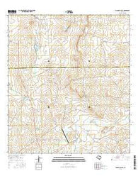 Piloncillo Hill Texas Current topographic map, 1:24000 scale, 7.5 X 7.5 Minute, Year 2016