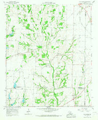 Pilot Grove Texas Historical topographic map, 1:24000 scale, 7.5 X 7.5 Minute, Year 1964