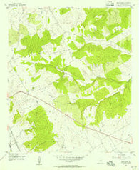 Pilot Knob Texas Historical topographic map, 1:24000 scale, 7.5 X 7.5 Minute, Year 1955
