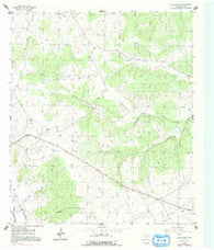 Pilot Knob Texas Historical topographic map, 1:24000 scale, 7.5 X 7.5 Minute, Year 1955