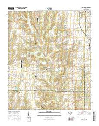 Pilot Grove Texas Current topographic map, 1:24000 scale, 7.5 X 7.5 Minute, Year 2016