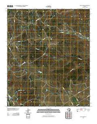 Pilot Knob Texas Historical topographic map, 1:24000 scale, 7.5 X 7.5 Minute, Year 2010