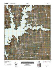 Pilot Point Texas Historical topographic map, 1:24000 scale, 7.5 X 7.5 Minute, Year 2010