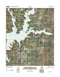Pilot Point Texas Historical topographic map, 1:24000 scale, 7.5 X 7.5 Minute, Year 2013