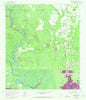 Pine Forest Texas Historical topographic map, 1:24000 scale, 7.5 X 7.5 Minute, Year 1960