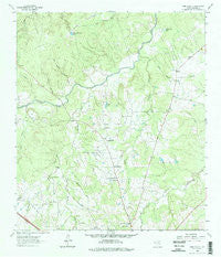 Pine Prairie Texas Historical topographic map, 1:24000 scale, 7.5 X 7.5 Minute, Year 1962
