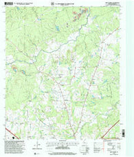 Pine Prairie Texas Historical topographic map, 1:24000 scale, 7.5 X 7.5 Minute, Year 1997