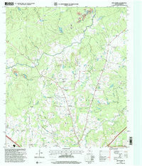 Pine Prairie Texas Historical topographic map, 1:24000 scale, 7.5 X 7.5 Minute, Year 1997
