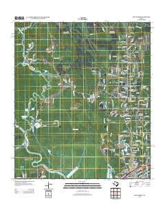 Pine Forest Texas Historical topographic map, 1:24000 scale, 7.5 X 7.5 Minute, Year 2013