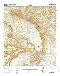 Pine Mountain East Texas Current topographic map, 1:24000 scale, 7.5 X 7.5 Minute, Year 2016