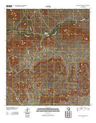 Pine Mountain West Texas Historical topographic map, 1:24000 scale, 7.5 X 7.5 Minute, Year 2010