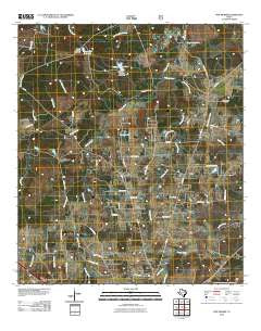 Pine Prairie Texas Historical topographic map, 1:24000 scale, 7.5 X 7.5 Minute, Year 2010