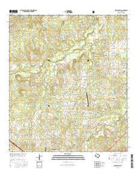 Pine Prairie Texas Current topographic map, 1:24000 scale, 7.5 X 7.5 Minute, Year 2016