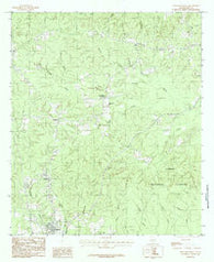 Pineland North Texas Historical topographic map, 1:24000 scale, 7.5 X 7.5 Minute, Year 1984