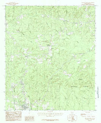 Pineland North Texas Historical topographic map, 1:24000 scale, 7.5 X 7.5 Minute, Year 1984