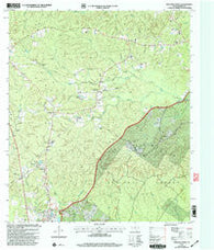 Pineland North Texas Historical topographic map, 1:24000 scale, 7.5 X 7.5 Minute, Year 2003