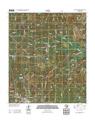 Pineland North Texas Historical topographic map, 1:24000 scale, 7.5 X 7.5 Minute, Year 2012