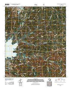 Pineland South Texas Historical topographic map, 1:24000 scale, 7.5 X 7.5 Minute, Year 2010